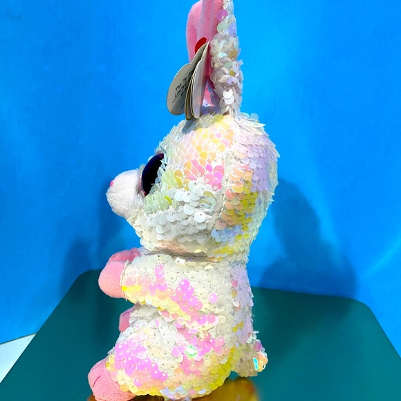 TY FLIPPABLES LIMITED COLLECTION NWT BONNIE (BUNNY) ATTACHED TAGS PRETTY SEQUINS - Picture 9 of 16